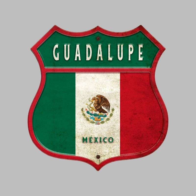 Guadalupe Mexico crest design
