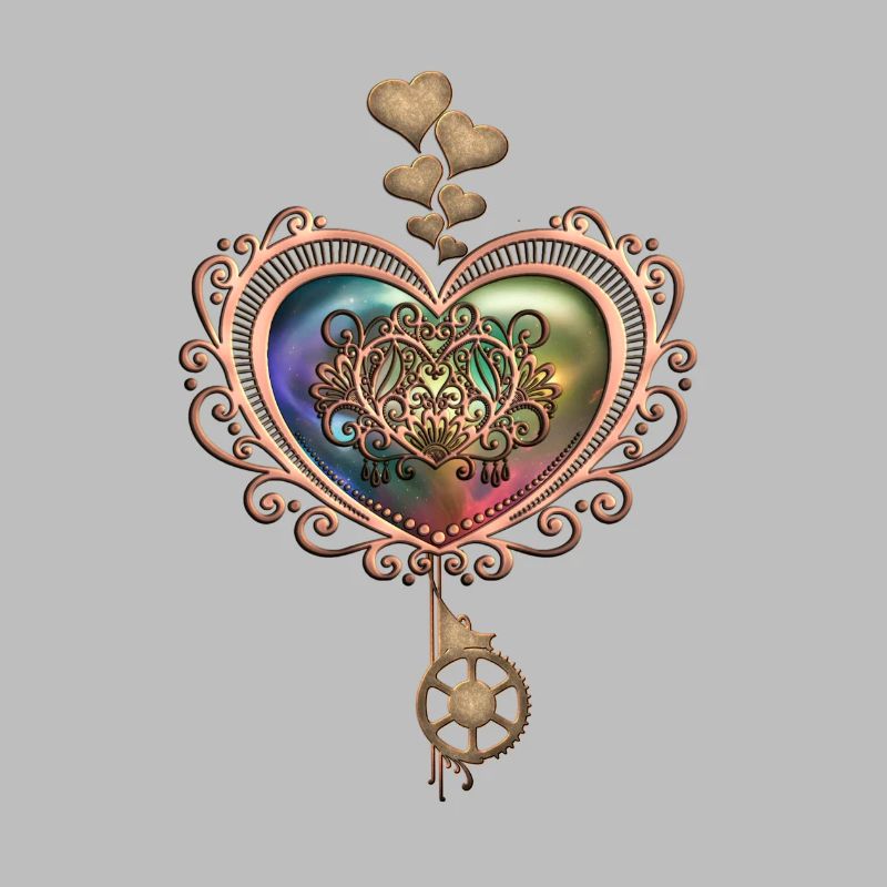 Romantic Steampunk Heart