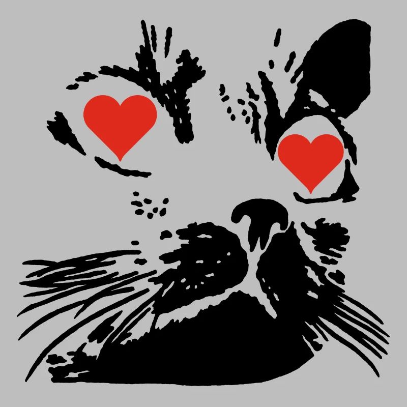 Die Liebe einer schwarzen Katze