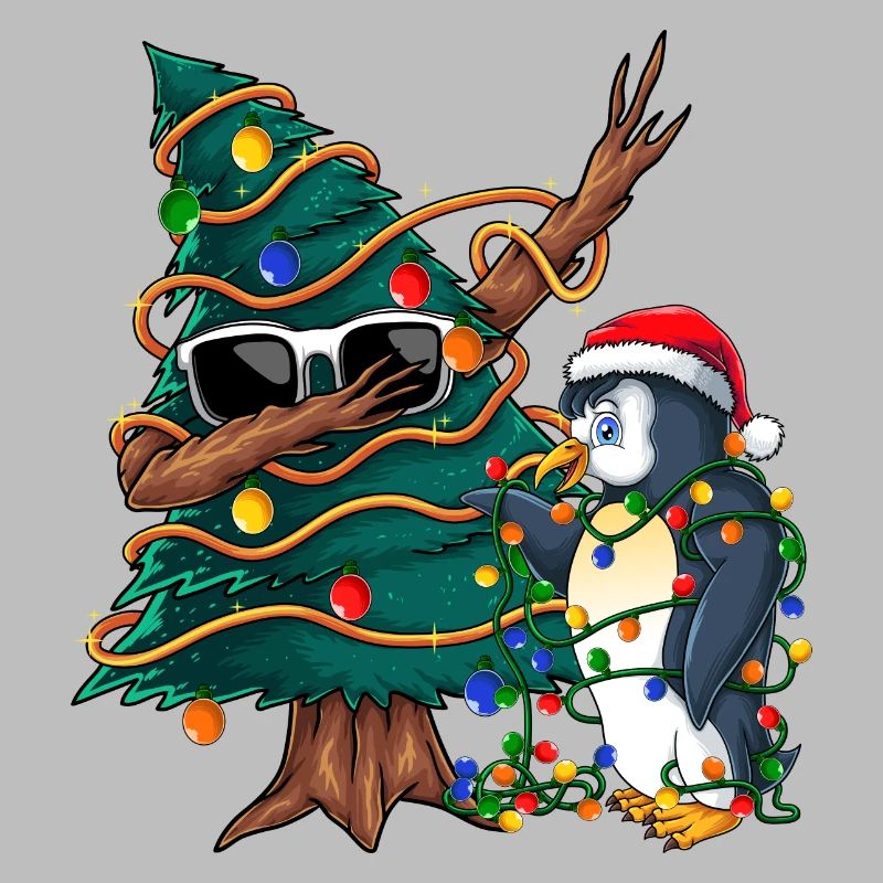 Dapping Tannenbaum -Dapping Weihnachtspullover