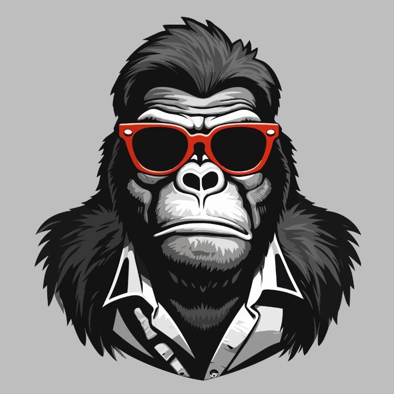 gorille, singe, primate