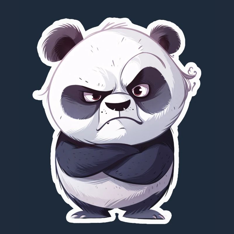 Snapped Offended Panda
