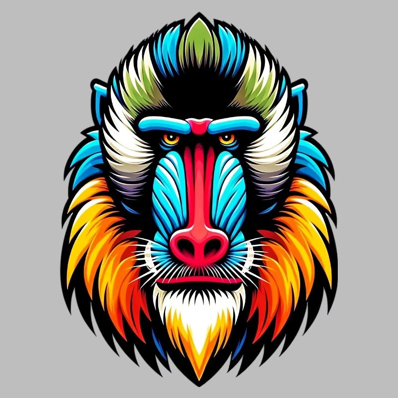Mandrill-Affe