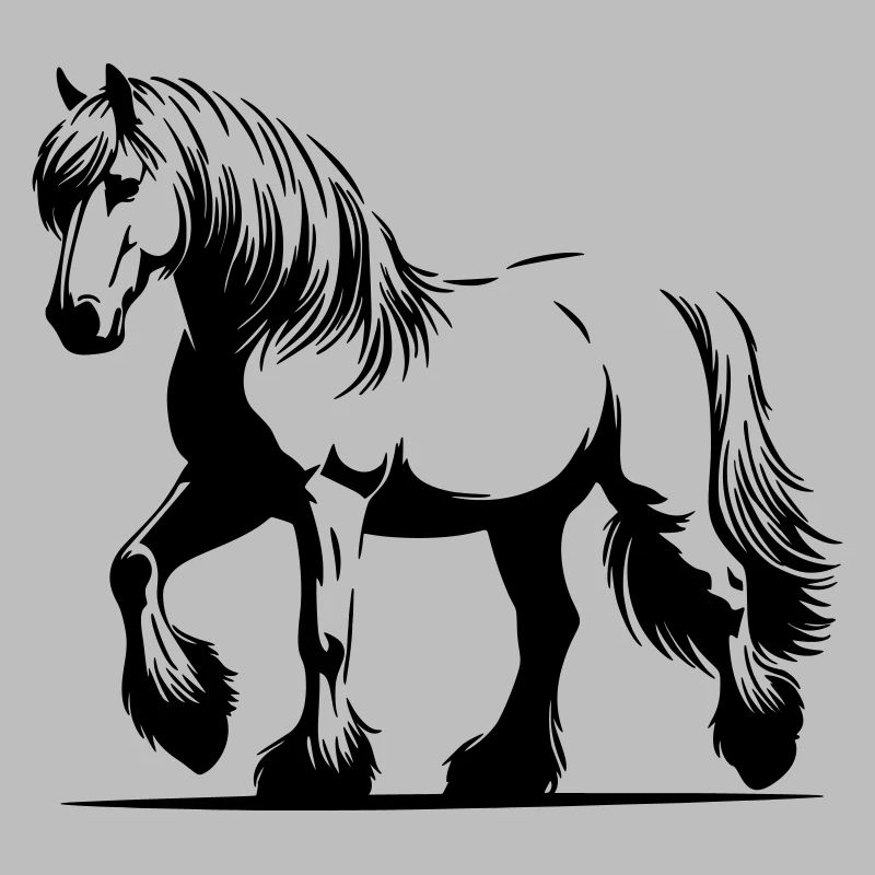 Pferd Haflinger