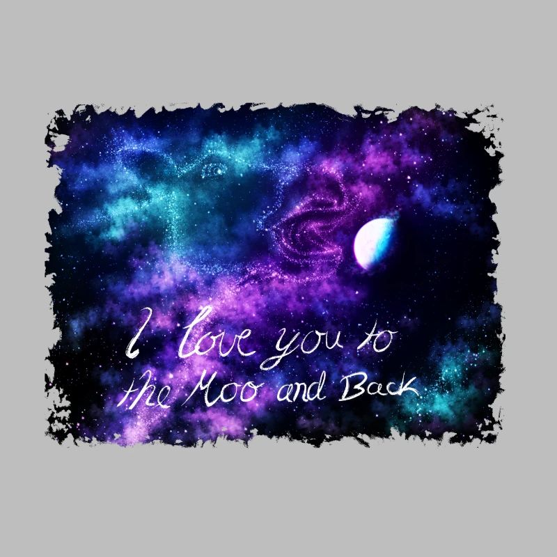 Vache de l’espace mangeuse de planète