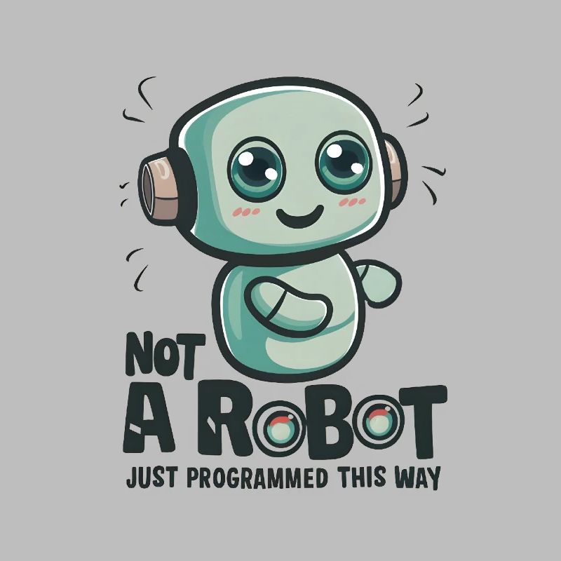 Not a Robot, Just Programmed This Way