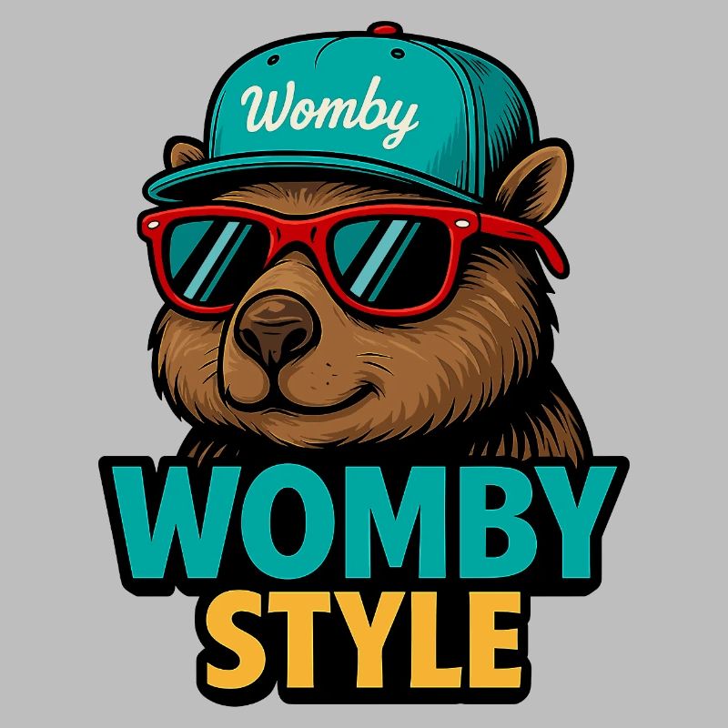 Womby Style Biber mit Sonnenbrillen