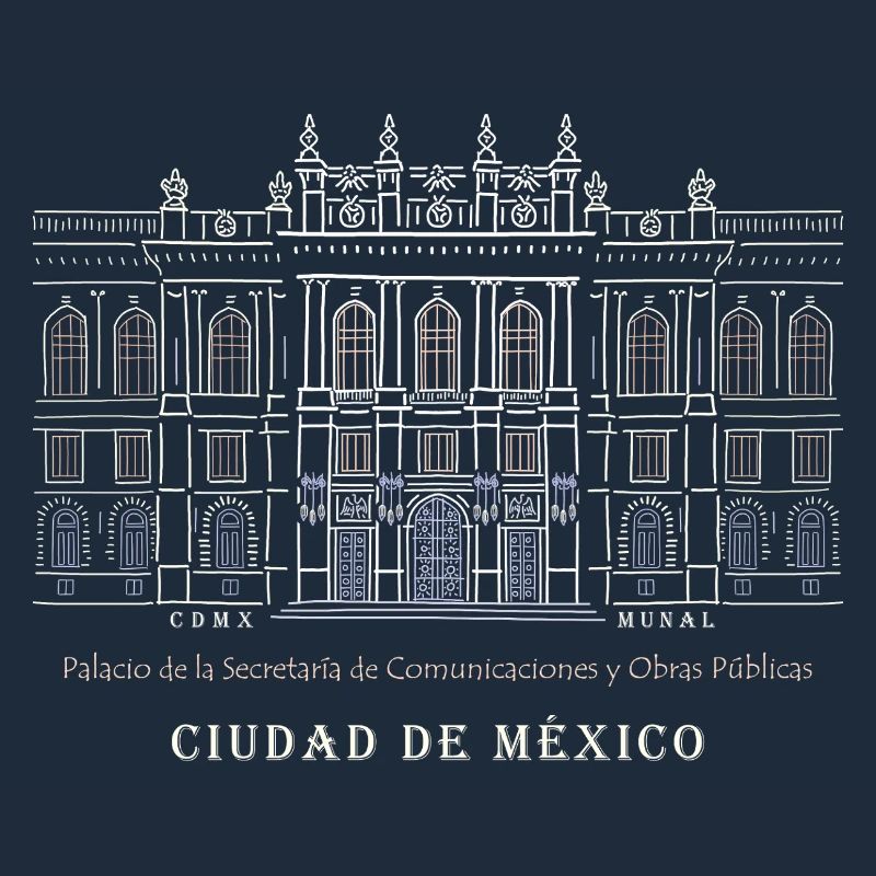 Mexico, Musée d’art, Dessin à la main