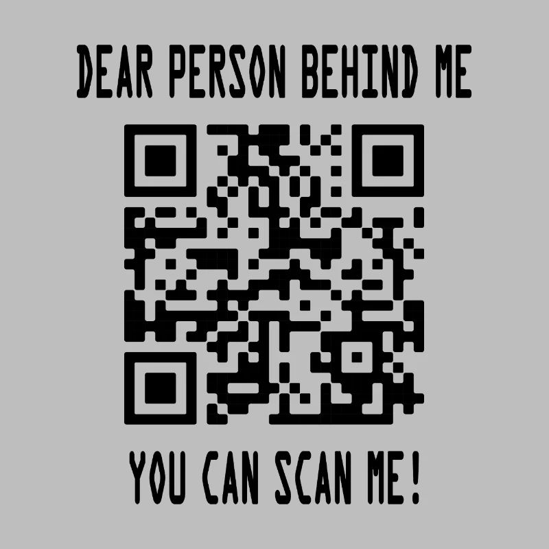 Scan me QR code for motivation
