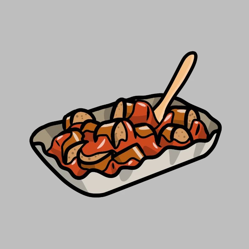 Berlin Currywurst Bratwurst Wurst Curry Grill