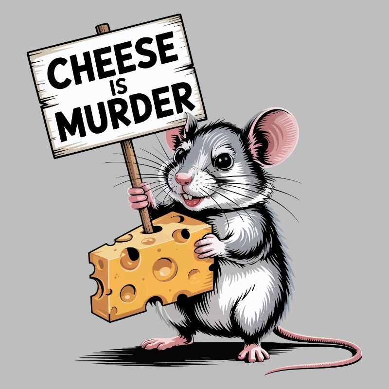 Cheese Is Murder Mouse