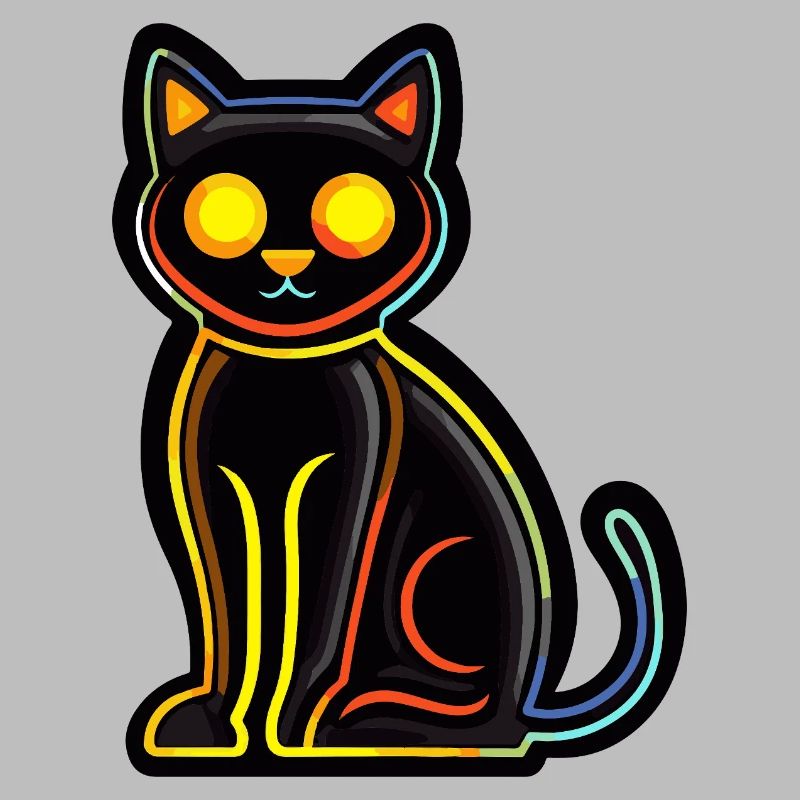 Chat Halloween Bande dessinée Chat