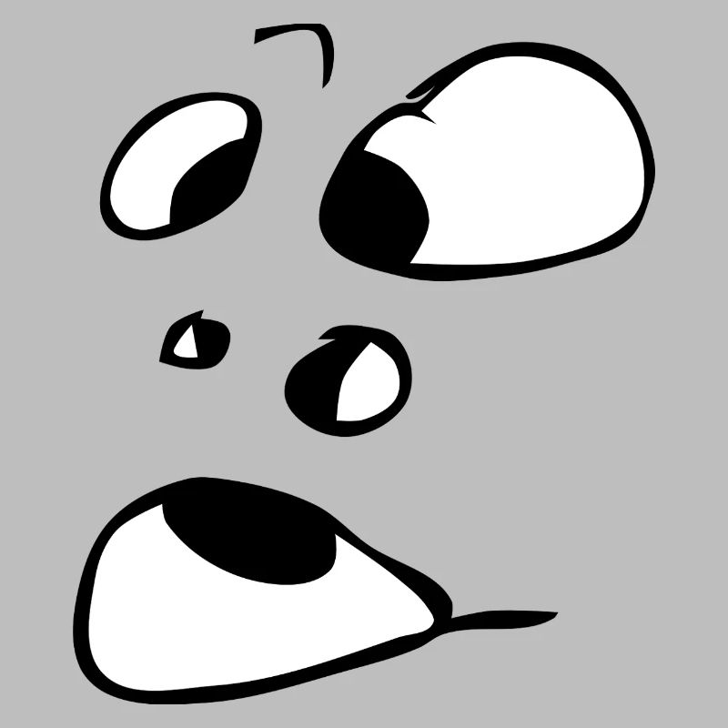 Ahh! Face Ghost Ghost Halloween Comic