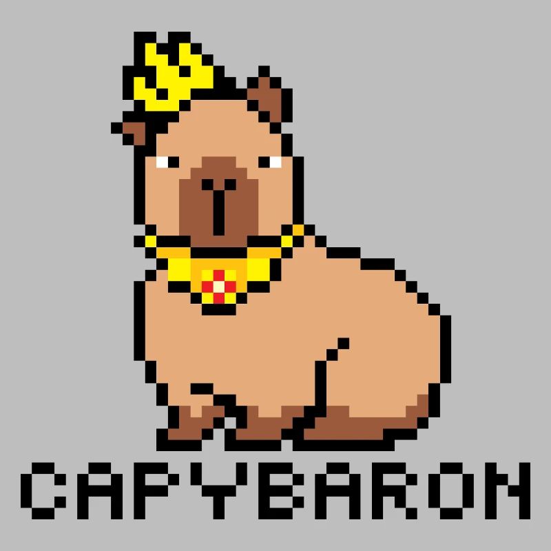 capybaron Pixelart