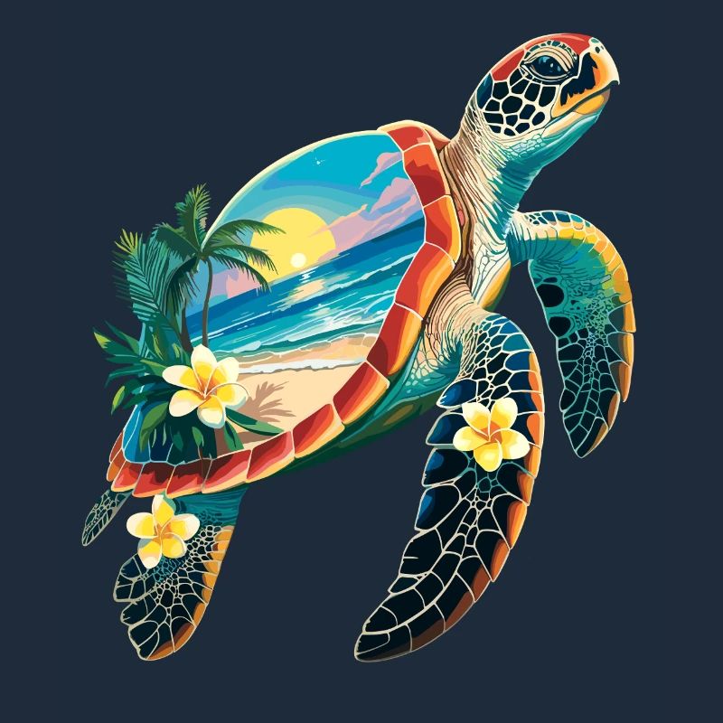 Turtle Waves Surf Turtle Surfer Turtles
