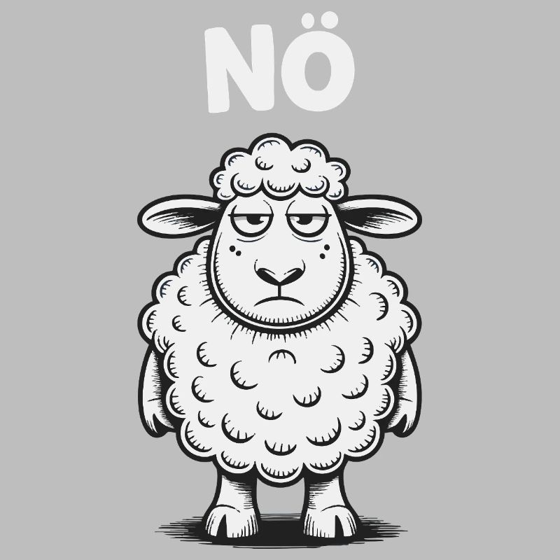 Lower Austria – Grumpy Sheep Humor Design
