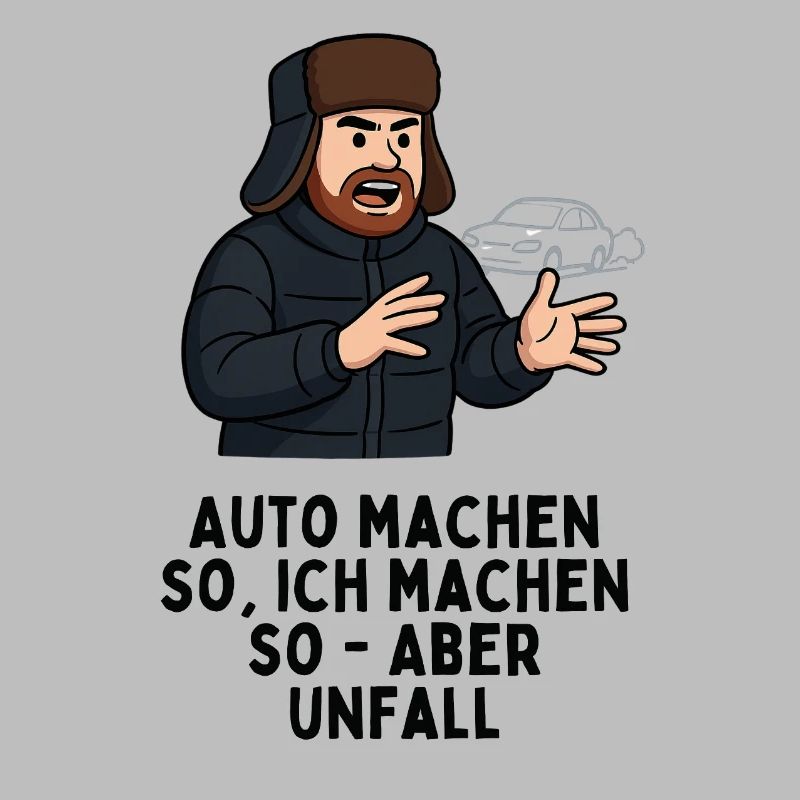 Auto machen so ich machen so - aber Unfall