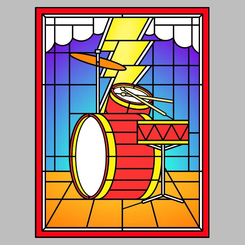 Vitrail Drum Set