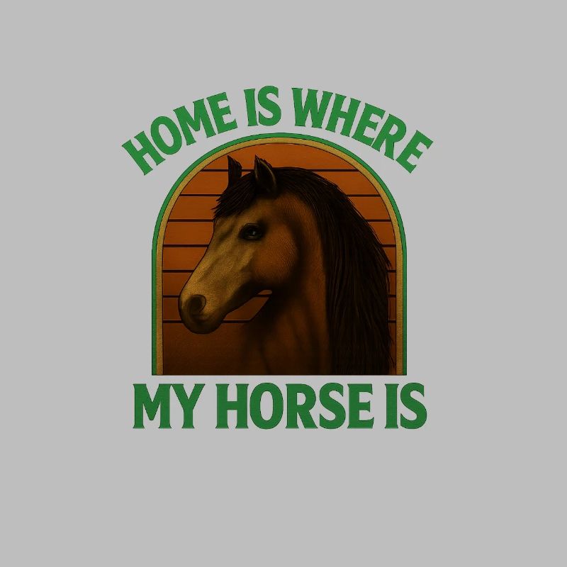 La maison, c’est mon cheval