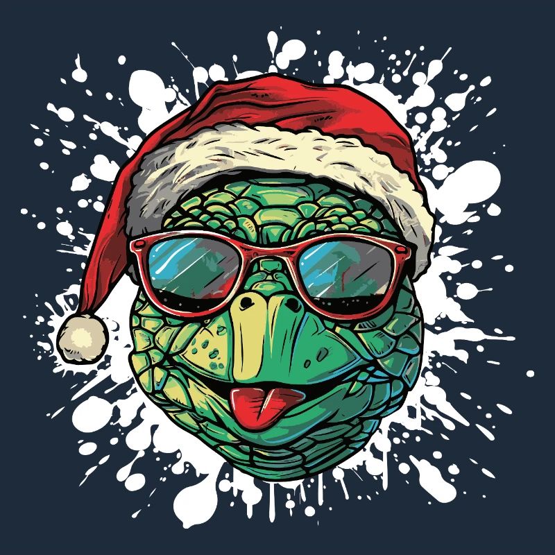 Turtle Christmas Funny