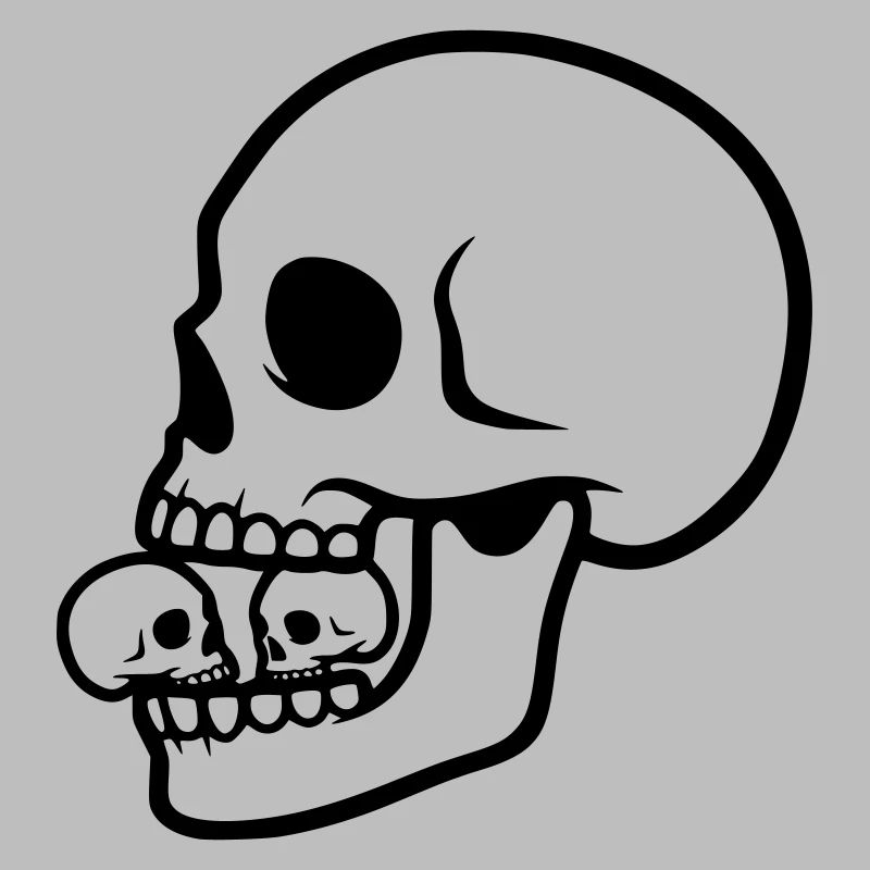 Macabre Skull | Horror Design