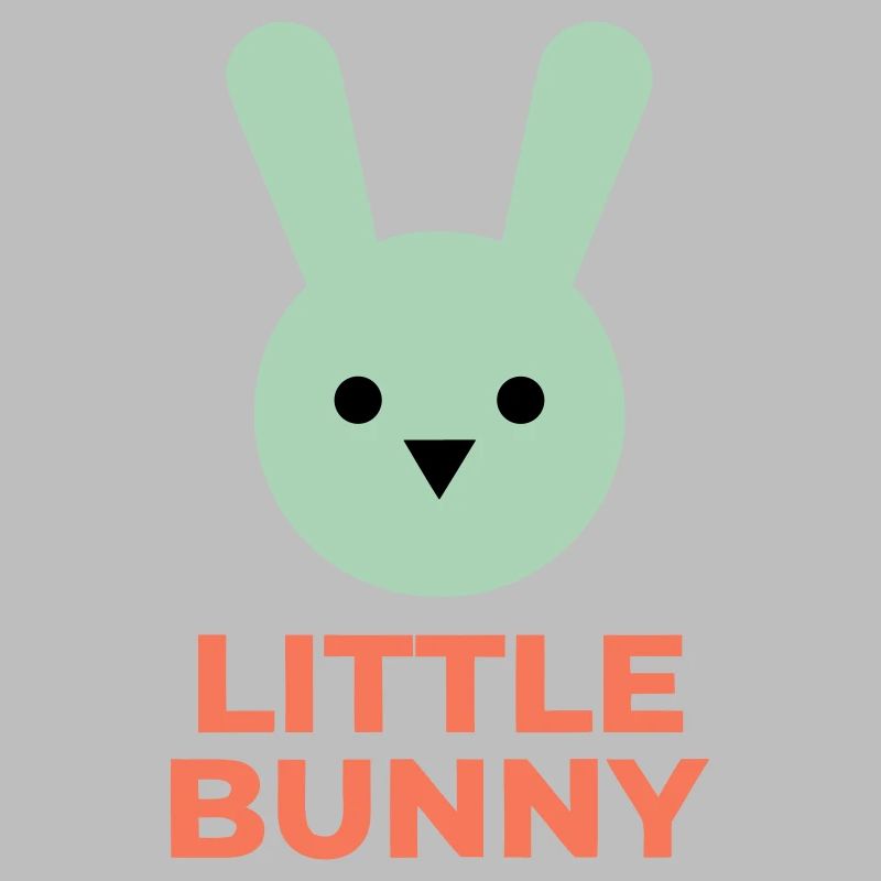 Mint Bunny and Little Bunny Text
