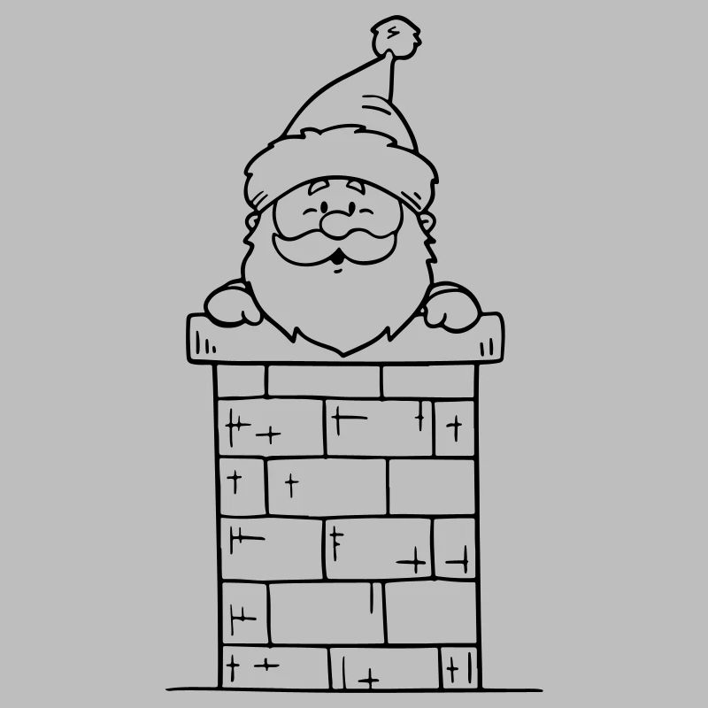 Cheminée du Père Noël