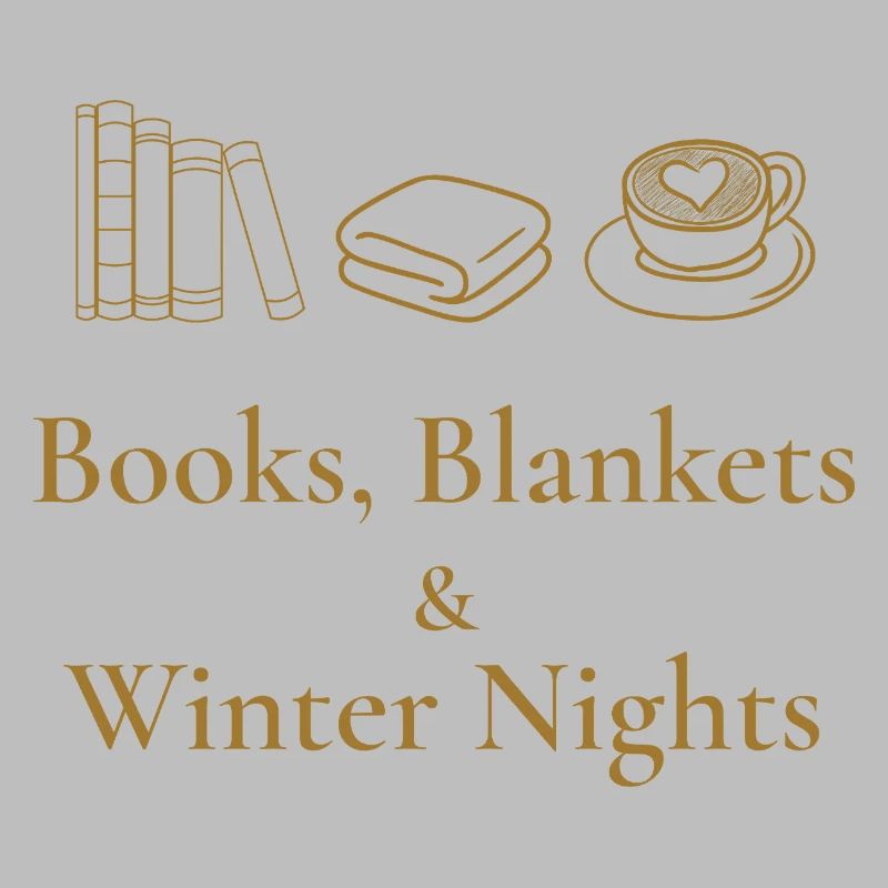 Bücher, Decken & Winternächte – Gemütliche Atmosphäre