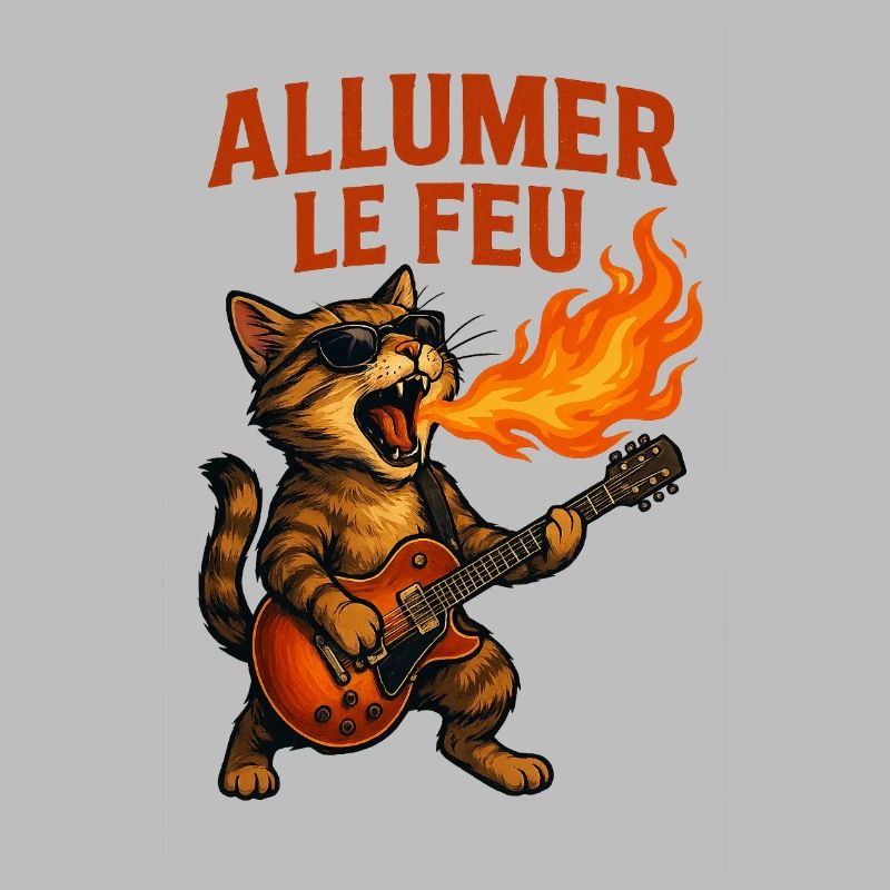Allumer Le Feu Chat Rock