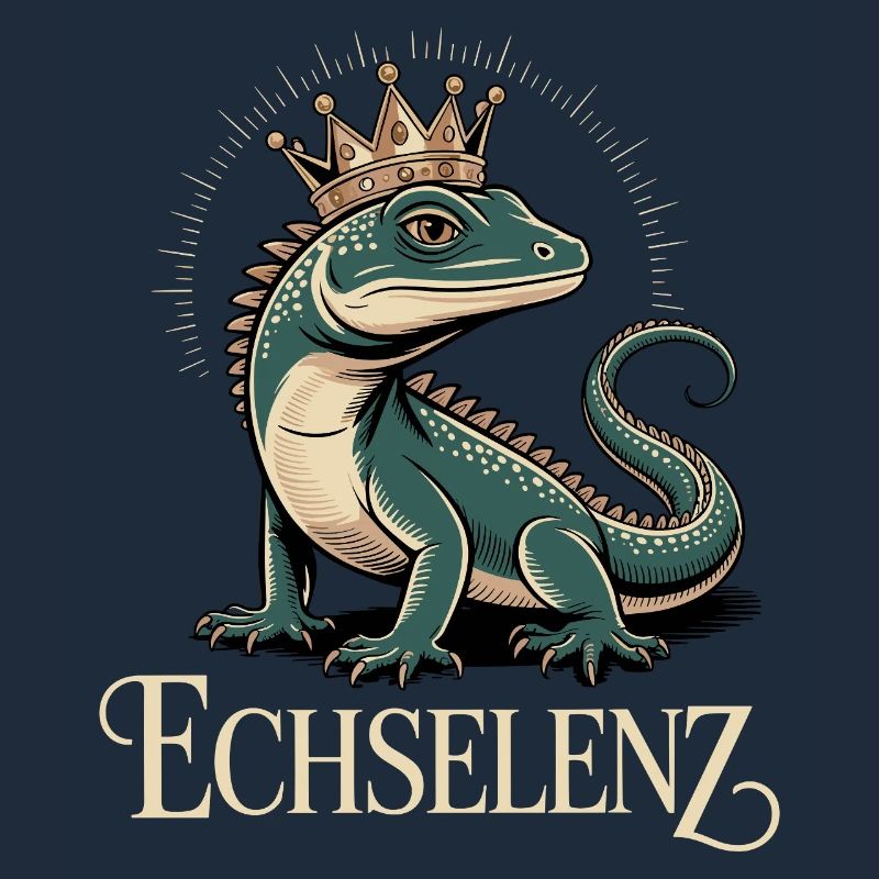 Echselenz Lustige Echse