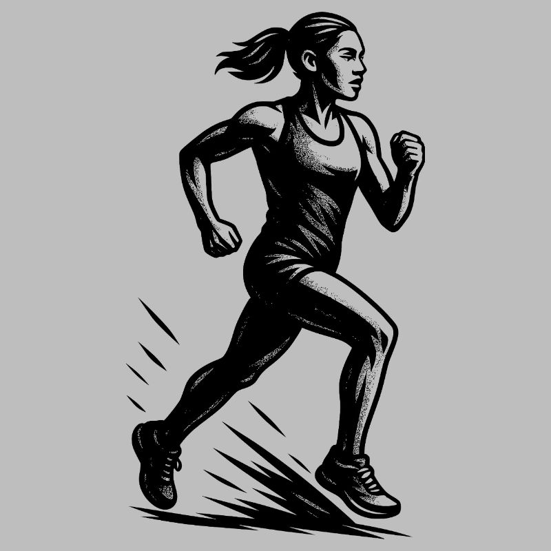 Klare Running Botschaft