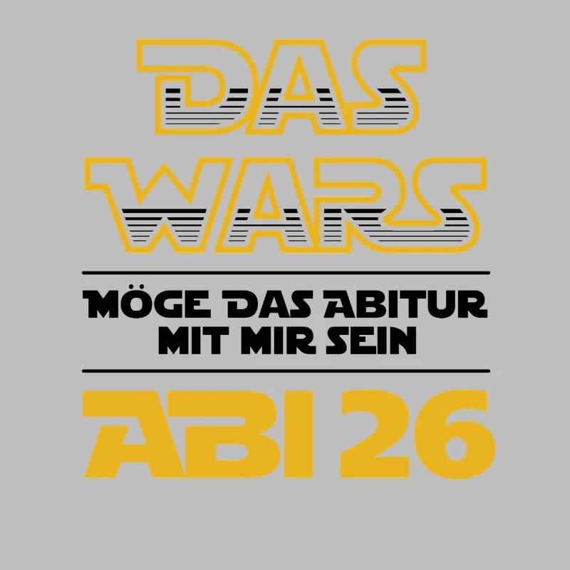 Das Wars | Abi 2026 - Abitur - Geschenk