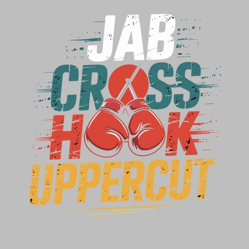 Combo de boxe Neon Typo