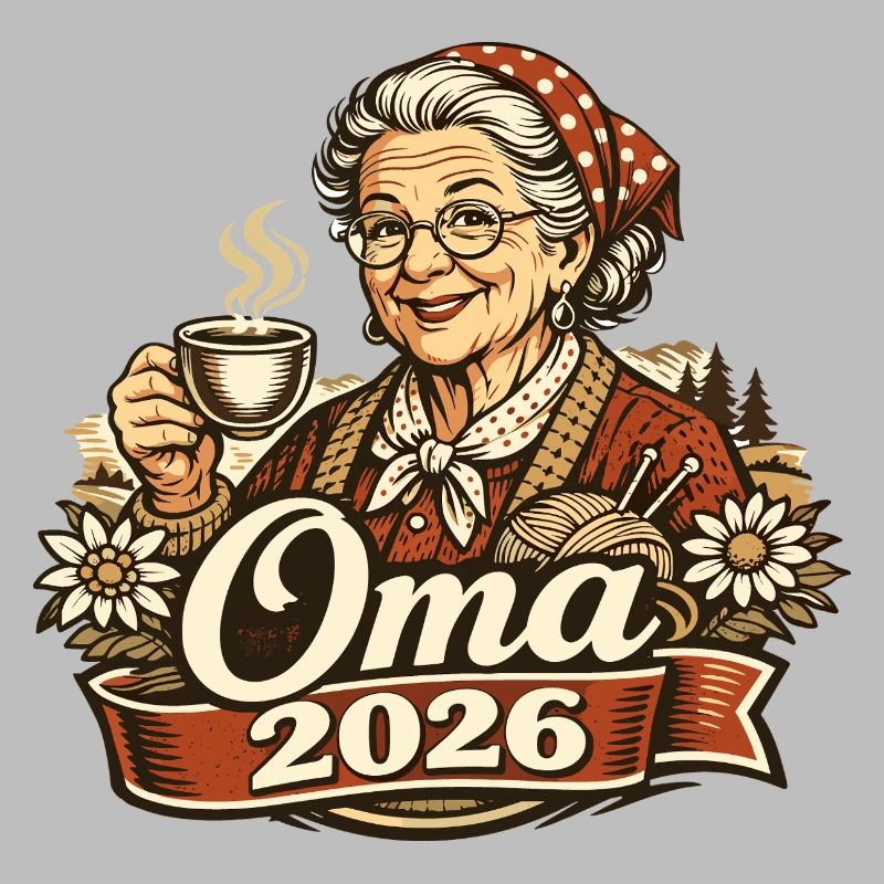 Oma 2026 Loading Geschenk Enkelkind 