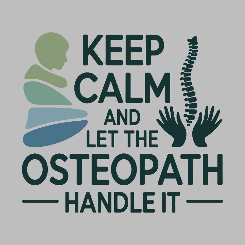 Osteopath Keep Calm Handle It Professional 