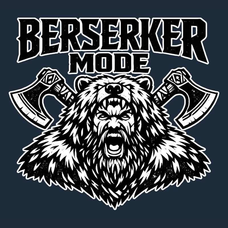 Berserker Mode Bear Axes