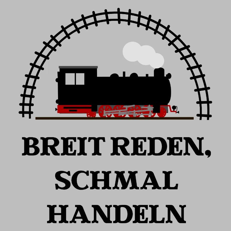 Breit reden schmal handeln Schmalspur Eisenbahn