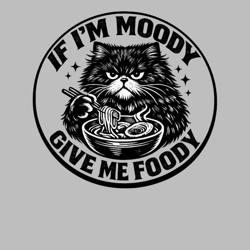 Bol de ramen Grummelkat Chat Grumpy Moody