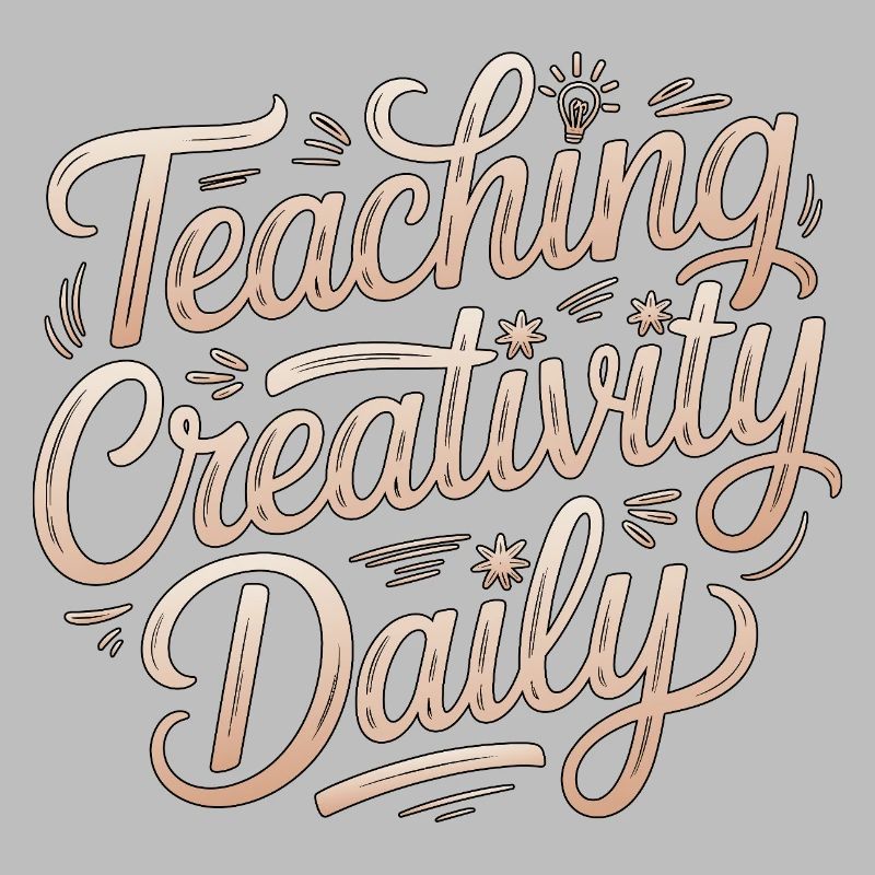 Designer Educator Teaching Creativity Art Educator