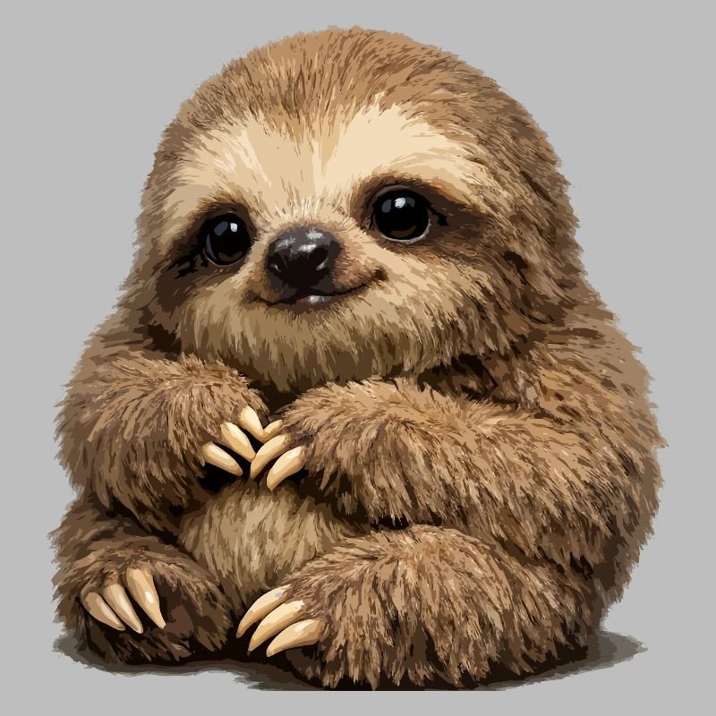Soft Sloth Stuffed Animal