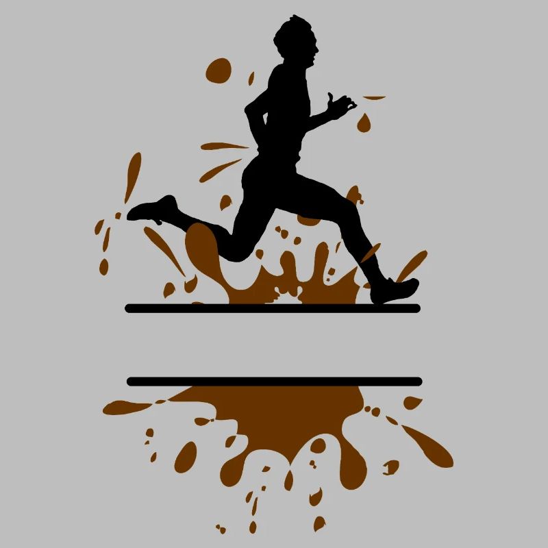 Mud Run Man – Customizable Runner