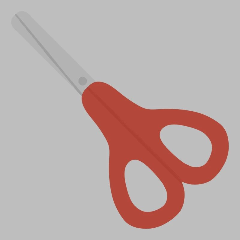 Red Scissors Icon