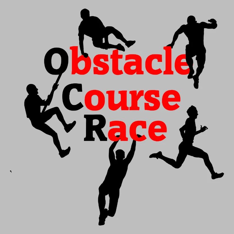 Obstacle Course Race – Red Impact Design
