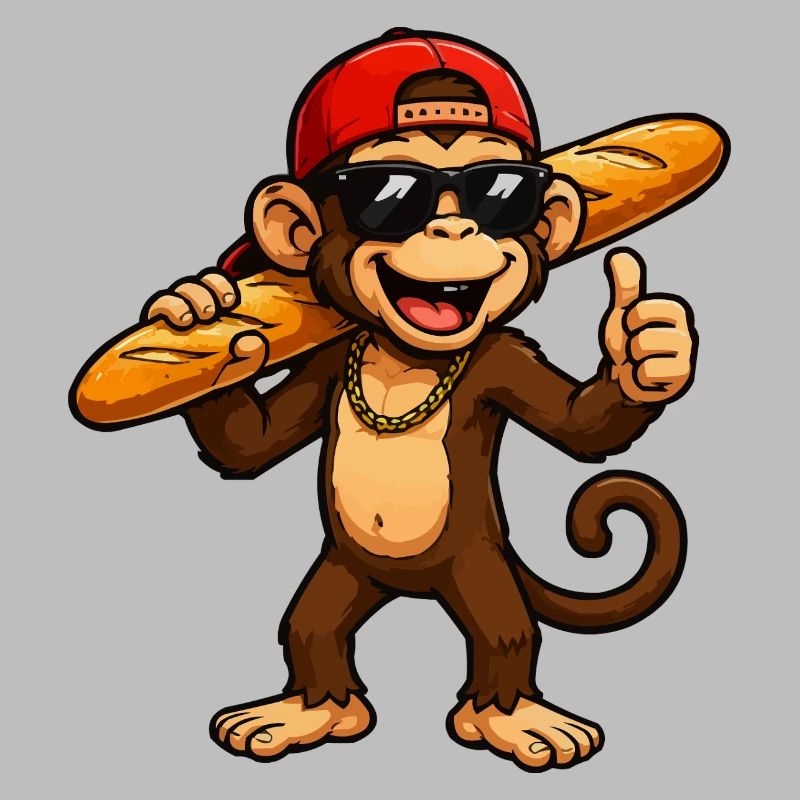 monkey-baguette-cool