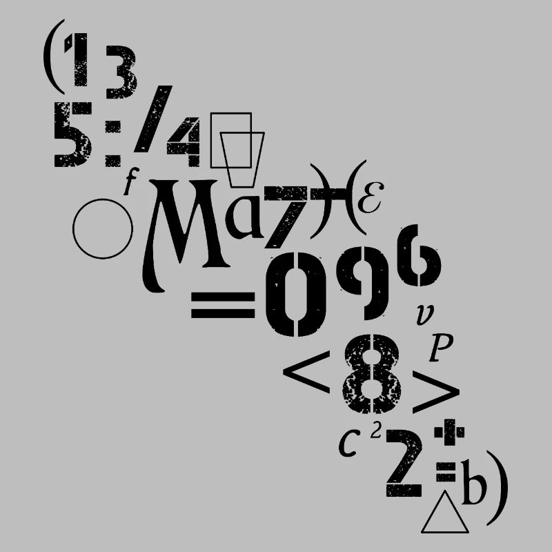 Math Mathematician Analyst Numbers Symbols