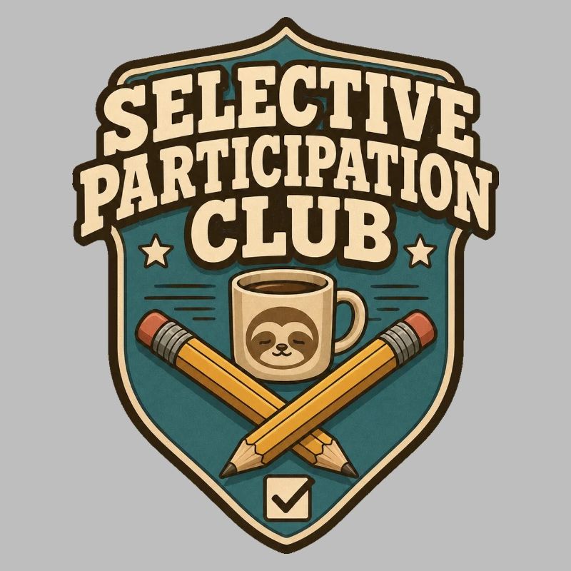 Selective Participation Club Sloth