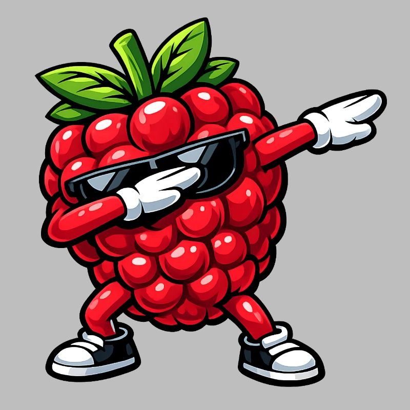 Dabbing Raspberry