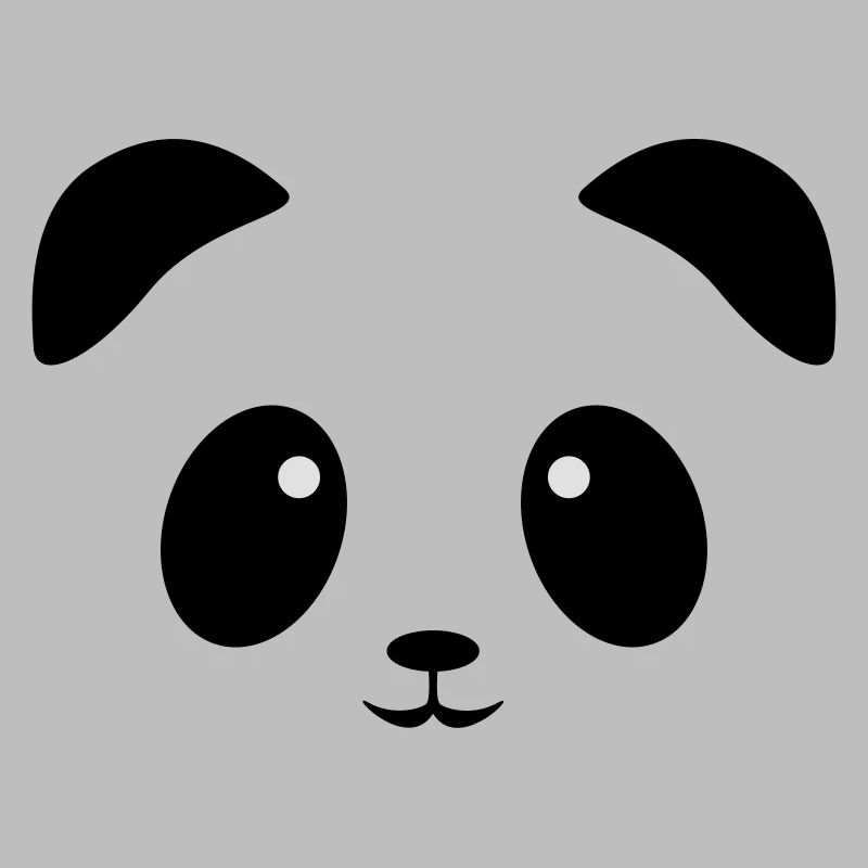 Visage de panda