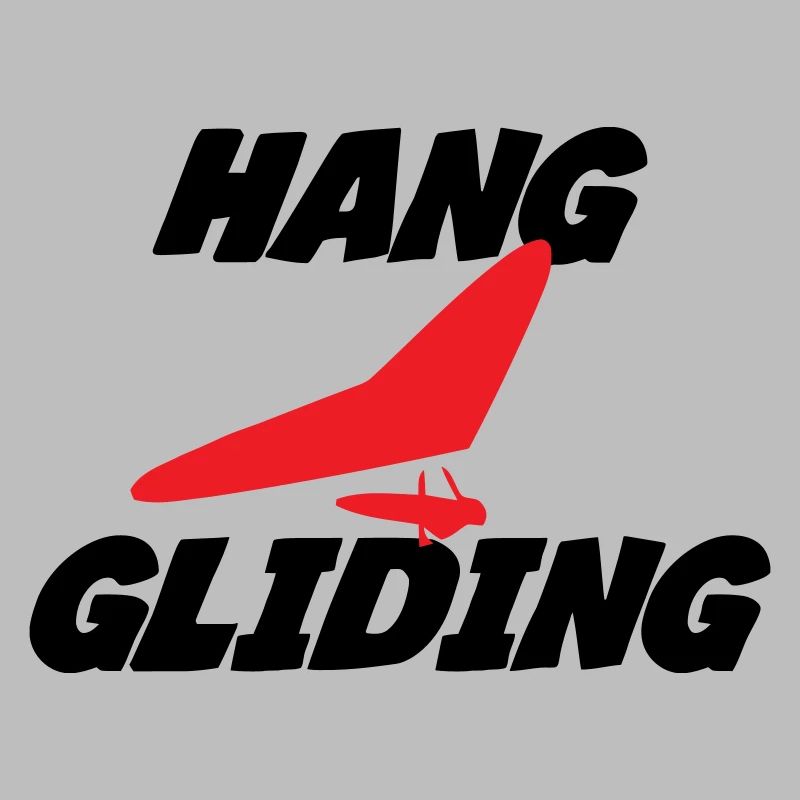 Hang Gliding Centered Wing Badge