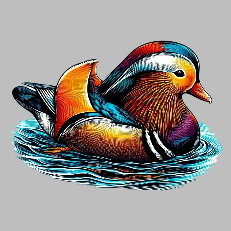 Mandarin duck